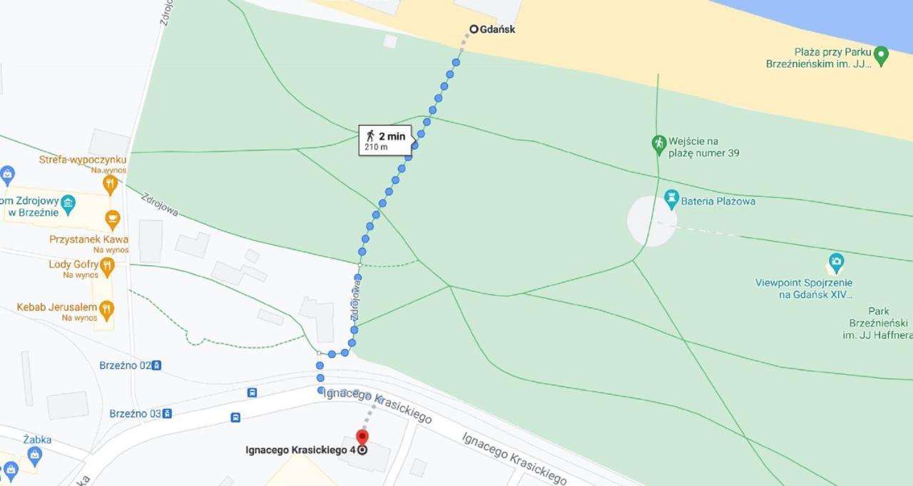 Studio Przy Plazy Гданьск Экстерьер фото